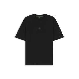 BOSS Cotton-jersey T-shirt with Double B monogram