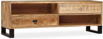 vidaXL TV Cabinet Solid Mango Wood 120x30x40 cm vidaXL
