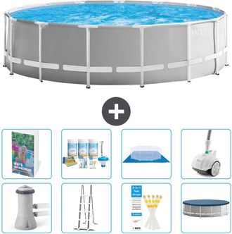 Intex Piscina Prism Frame Redonda - 457x122 Cm - 9-piezas S658