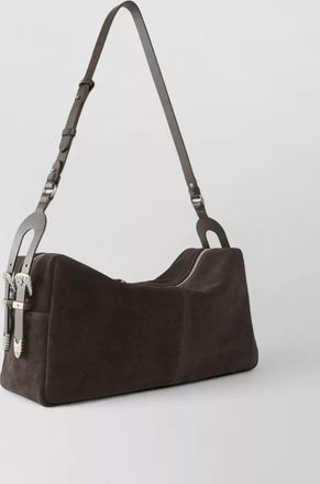 Pinko shoulder bag adjustable strap buckle detail