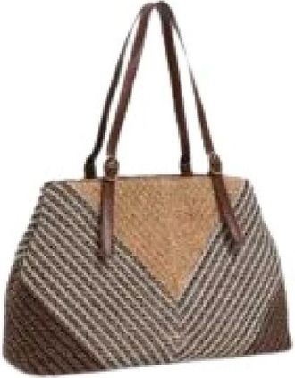 Twinset Handbags, female, Multicolor, Size: ONE SIZE 261Td850013504 Straw Handbag