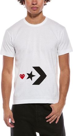 Comme Des Gar&ccedil;ons Play Together Converse T-Shirt