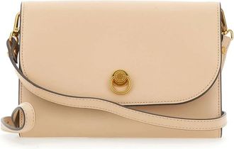 Gianni Chiarini Bsw 50107 Glad Leren Handtas - Dames - Schoudertassen - Beige - ONE Size - Leer - Tassen