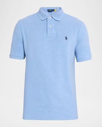 Ralph Lauren Mens Classic Fit Mesh Polo Shirt