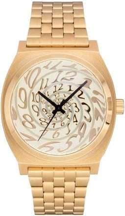 Nixon The Time Teller Bracelet Watch, 37mm in 4Th Dimension/vintage White at Nordstrom