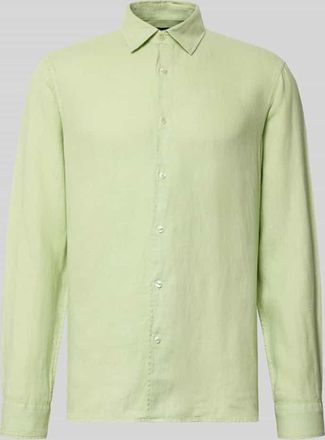 Mc Neal Leinenhemd mit Kentkragen in Mint, Gr&ouml;&szlig;e XXXL
