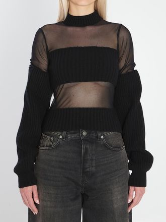 Jean Paul Gaultier Sheer-Effect Sweater