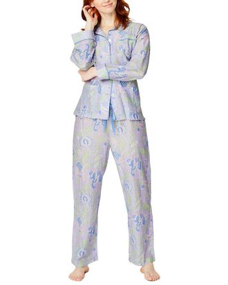 Roller Rabbit Jemina Silk-Blend Loungewear Set