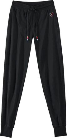 Paul Smith Pantaloni Felpa Cuore Swirl - Dames - Sweatpants - Zwart - XS - Katoen - Broeken