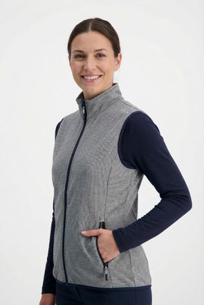 F.lli Campagnolo Fleeceweste CMP, Damen, Gr. 34, b.blau, ice, Obermaterial: 55% Polyester, 45% Baumwolle, Westen Fleeceweste, aus Polyester und Baumwolle, sportlicher 