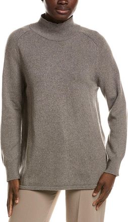 Eileen Fisher Turtle Neck Cashmere-Blend Tunic