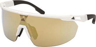 Adidas Sport SP0095 21G Mens Sunglasses White Size 142