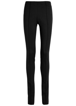 ARMARIUM Ambrogio Pintucked Stretch-wool Trousers - Black - IT46 (UK14 / L)