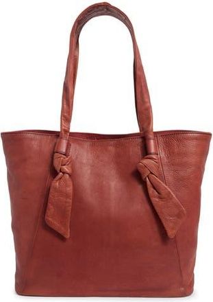 Frye Nora Knotted Strap Tote Bag in Burgundy at Nordstrom Rack
