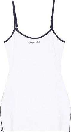 Sporty & Rich Signature Logo Court Jurk - Dames - Korte kleedjes - Wit - M - Kleedjes