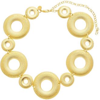 Petit Moments 18K Plated Statement Necklace