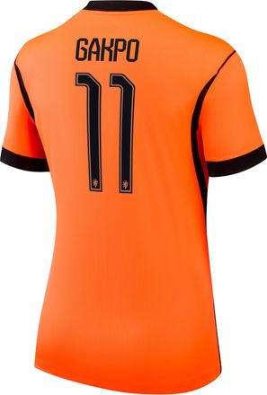 Nike Cody Gakpo Netherlands National Team 2026 Stadium Home Nike Womens Dri-FIT Soccer Jersey in Orange | NN203949329-NED