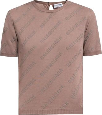 Balenciaga T-Shirts - Dames - T-shirts - Bruin - L - Tops