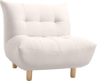 Miliboo Miliboo - Sill&oacute;n Dise&ntilde;o Escandinavo Natural Yumi