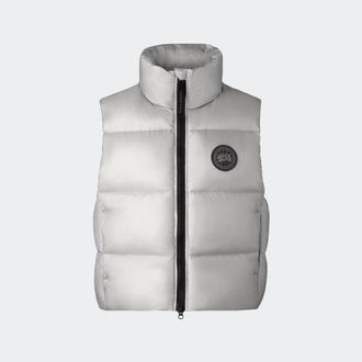 Canada Goose Cypress Puffer Vest Black Label (Women, Silverbirch, XXL)