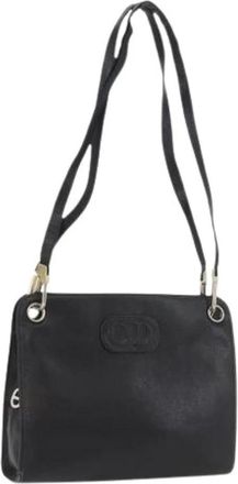 Dior Pre-owned Shoulder Bags, female, Black, Size: ONE SIZE Pre-owned Vintage Shoulder Bag