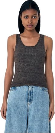 Our Legacy Solo Tank Top - Dames - Tops zonder mouwen - Bruin - M - Tops