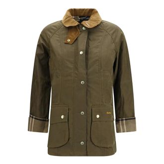 Barbour Dames, Jassen, Groen, Maat: S Katoen