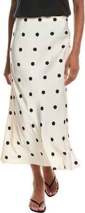 Bardot Phoebe Satin Midi Skirt