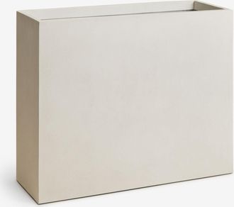 Sklum Macetero Rectangular En Cemento Neyrua Sklum 100 X 35 X 80 Cm