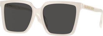 Burberry BE4411D Asian Fit 410087 Womens Sunglasses White Size 57