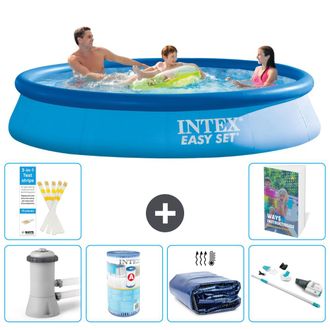 Intex Piscina Easy Set Redonda - 366x76 Cm - 7-piezas S201