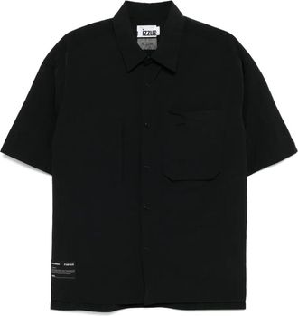 Izzue Camicia con bottoni - Nero