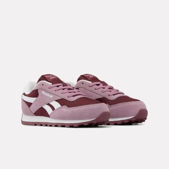 Reebok Classic Sneaker REEBOK CLASSIC REEBOK GLIDE LOW, Gr. 34,5, berrychill, schwarzberry, ftwrwei&szlig;, Leder, Synthetik, Textil, Schuhe Sneaker
