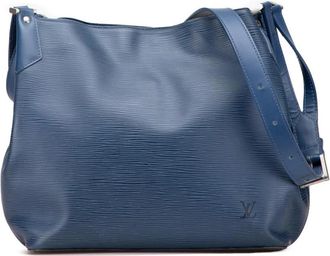 Louis Vuitton Pre-owned Shoulder Bags, female, Blue, Size: ONE SIZE Pre-owned Elegant Shoulder Bag
