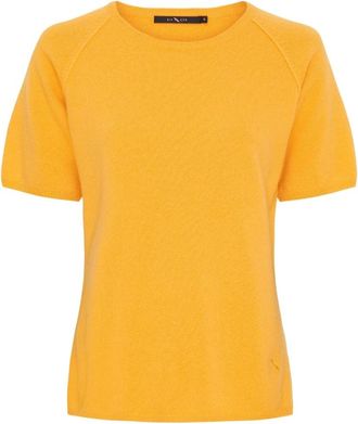 BTF-CPH Camiseta de Cachemira y Merino - Knitwear - Mujer - Amarillo - 2XL