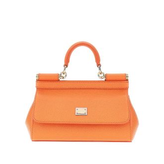 Dolce & Gabbana Dauphine leather mini Sicily bag Woman One Size