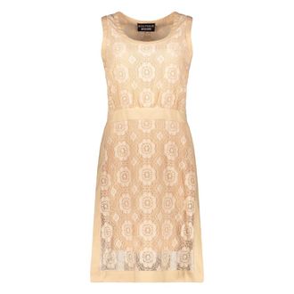 Moschino Summer Dresses, female, Pink, Size: S Sleeveless Lace Dress