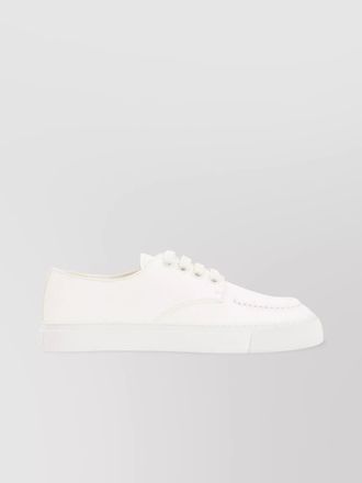 スニーカー PRADA White Canvas Sneakers Prada: White Sneakers / Trainer now up to −55% | Stylight