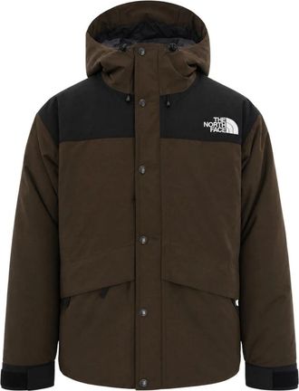 The North Face Mountain Down Jacket - Heren - Sport - Bruin - Maat: M Poliester