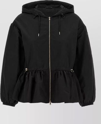 Tatras nylon hooded oversized coat