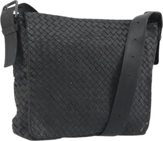 Bottega Veneta Pre-owned Vintage Schoudertas - Dames - Vintage Schoudertas - Zwart - ONE Size - Leer - Vintage