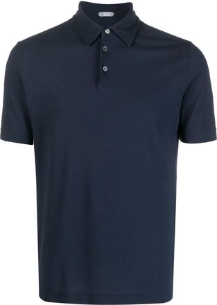 Zanone Ice cotton polo shirt - men - Organic Cotton - 52 - Blue
