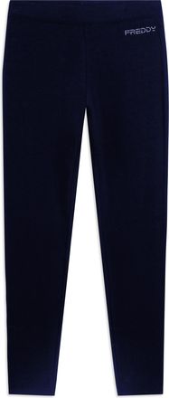 Freddy Leggings 7/8 con Cuciture a Cuore in Jersey pesante
