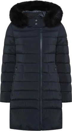 Peuterey Seriola ML 06 Fur - Coats - Mujer - Azul - XS