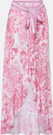 Camilla Printed beach cover-up