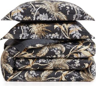 Tommy Bahama Frond Forest Texture Cotton Comforter Set