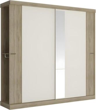 VENTE-UNIQUE.COM Armario melamina color natural claro