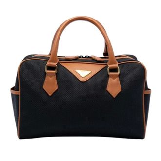 Saint Laurent Pre-owned Handbags, female, Black, Size: ONE SIZE Pre-owned Boston Bag