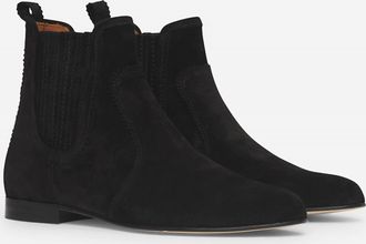 Vanessa Bruno Womens Chelsea Boot In Noir