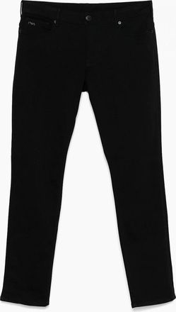 Emporio Armani Mens Slim 5 Pocket Jeans Black - Size: 32/32